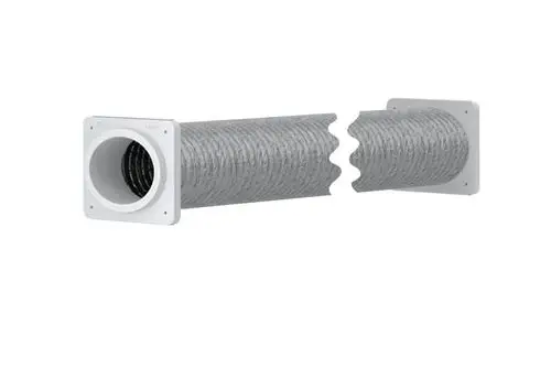 STIEBEL ELTRON Luftführungszubehör LSWP 315-4 SG Set mit zwei Schnelladaptern